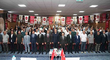 MHP Tortum İlçe Başkanlığı'nda İlhan Uzun güven tazeledi