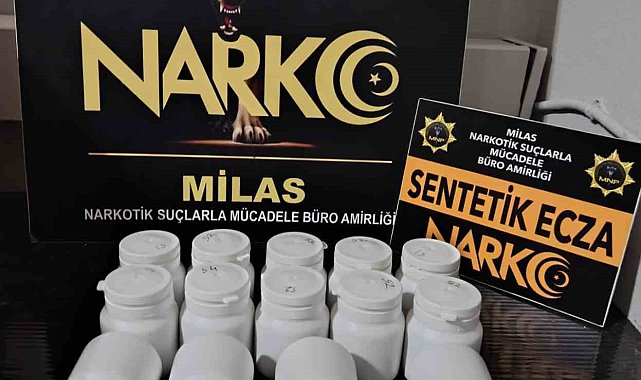 Milas'ta uyuşturucu operasyonu
