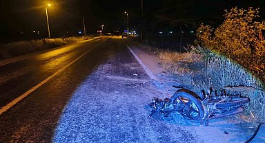 Motoaijlet sürücüsü kazada hayatını kaybetti
