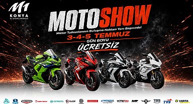 Motor tutkunları M1 Konya AVM'de buluşuyor