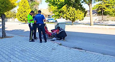 Motosiklet üzerinde kalp krizi geçiren adam hayatını kaybetti