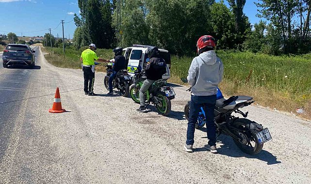 Motosiklet ve elektrikli bisikletlere sıkı denetim