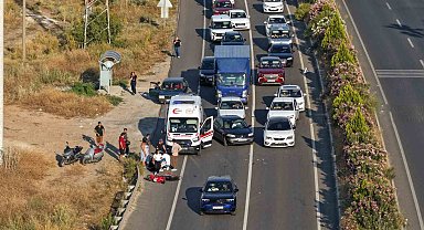 Muğla'da trafik kazası: 1 yaralı
