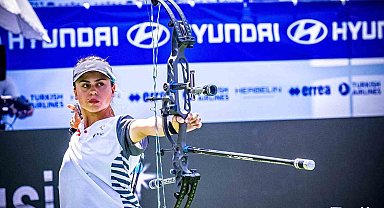 Muğlalı milli okçu Hazal Burun Dünya kupası finalinde