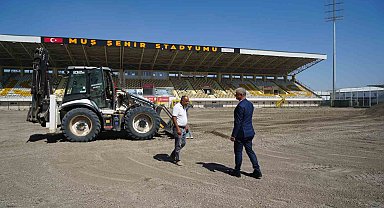 Muş Şehir Stadı'na 59 milyon liralık dev yatırım