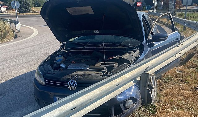 Navigasyon yönlendirmesi kaza getirdi: 1 yaralı