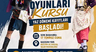 Nazilli Belediyesi halk oyunları yaz dönemi kursları başlıyor