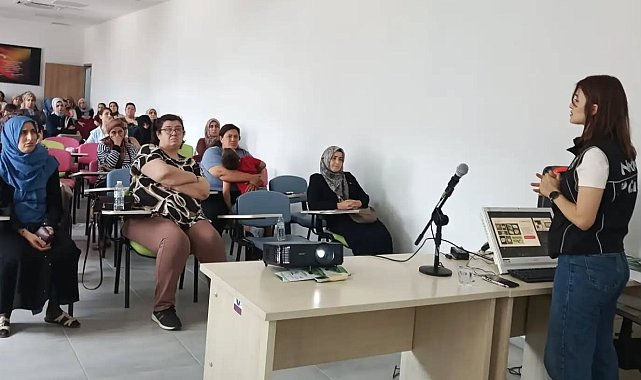 Nazilli'de kadın sağlığı, narkotik ve mahremiyet konularında eğitim verildi