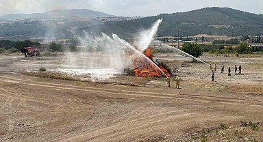 Osmaniye'de orman yangınlarına karşı özel timler tatbikatta buluştu