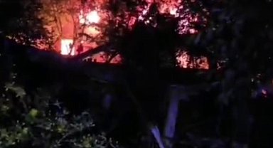 Osmaniye'de yayla evinde çıkan yangın söndürüldü