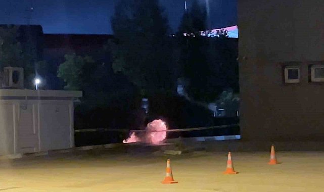 Otobüs terminalindeki şüpheli valiz fünyeyle patlatıldı