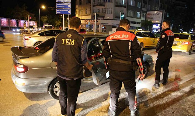 Polisten asayiş ve trafik denetimi