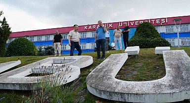 Rektör Kırışık Merkez Kampüste incelemelerde bulundu