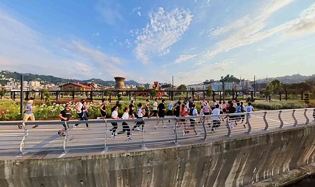 Rize'de 5 kilometrelik halk koşusu