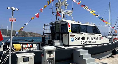 Sahil Güvenlik Botu Fethiye'de halkın ziyaretine açıldı