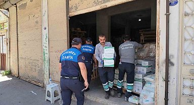 Şahinbey Belediyesi'nden sahte etiket operasyonu