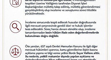 Sakarya Valiliğinden sahte imam iddialarına ilişkin açıklama