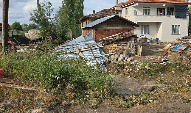 Samsun'da şiddetli sağanak ve dolu zarara yol açtı