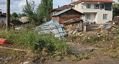 Samsun'da şiddetli sağanak ve dolu zarara yol açtı