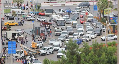 Samsun'un trafik yükü artıyor: 1 yılda 37 bin 641 araç artışı