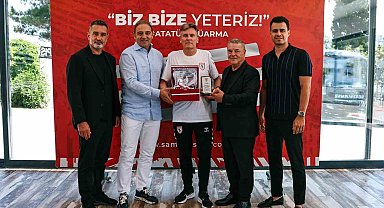 Samsunspor, Cédric Cattenoy ile vedalaştı