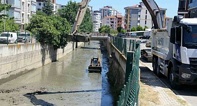 SASKİ'den dere yataklarına neşter