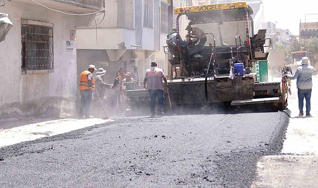 Şehitkamil'de asfalt çalışmaları hız kesmiyor