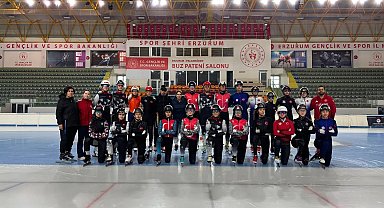 Short Track yeni sezon hazırlık kampları erzurum'da tamamlandı