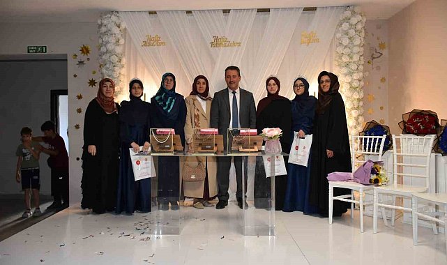 Şifa Kur'an Kursu'nda hafızlık sevinci yaşandı