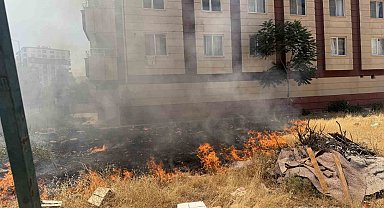 Siirt'te korkutan yangın