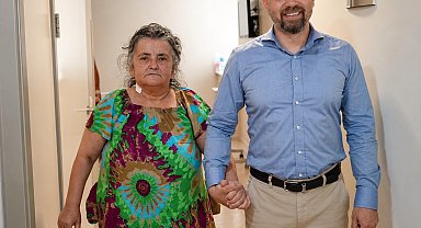 Sıkışmış göbek fıtığı hayatını tehdit etti, bağırsağında 40 santimlik kangren olluştu organları iflasın eşiğine geldi