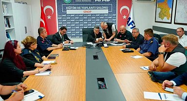 Sinop'ta afet mesaisi