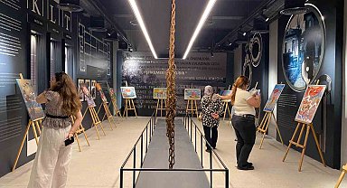 Sinop'ta "İrade Bizim, Zafer Bizim" resim sergisi