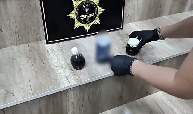 Siverek'te pet şişe düzeneğinde uyuşturucu ele geçirildi: 2 gözaltı