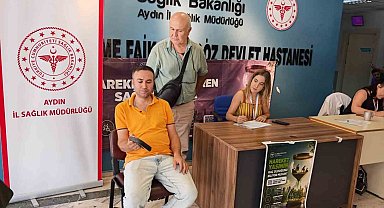 Söke'de vatandaşların hareket yaşı ölçüldü