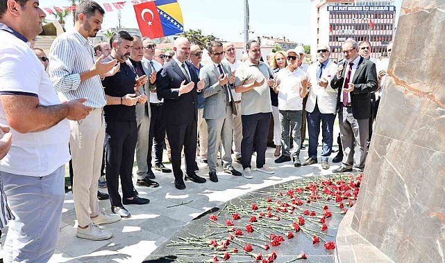 Srebrenitsa Soykırımı kurbanları, Menemen'de anıldı