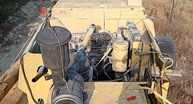 Su tankeri bulundurmadan biçerdöver çalıştıran şahsa ceza
