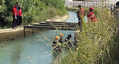 Sulama kanalında aranan sera işçisinden acı haber geldi, yakınları sinir krizi geçirdi