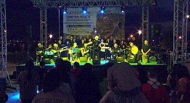 Talas Maharetli Eller Kooperatifi'nden müzik dolu akşam