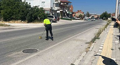 Tavşanlı'da elektrikli scooter kazası: 14 yaşındaki sürücü yaralandı