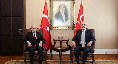 TBMM Başkanı Kurtulmuş'tan Bahçeli'ye ziyaret