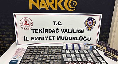 Tekirdağ'da uyuşturucu operasyonları: 110 şüpheliye işlem, 9 tutuklama