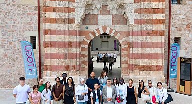 TOGÜ'de Türkçe öğrenen uluslararası öğrenciler Tokat'ın kültürel mirasını keşfetti