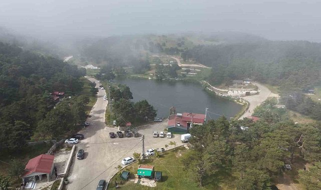 Tokat'ta bin 400 rakımdaki gölet ziyaretçilerini ağırlıyor