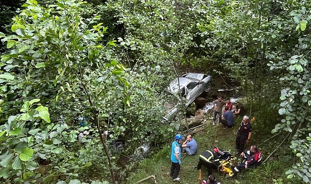 Trabzon'da trafik kazası: 1 ölü, 5 yaralı