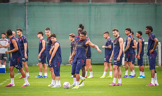 Trabzonspor, yeni sezon hazırlıklarını sürdürüyor