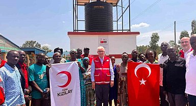 Türk Kızılayı'ndan Kenya'ya hayat veren dokunuş: 25 bin kişiye temiz su