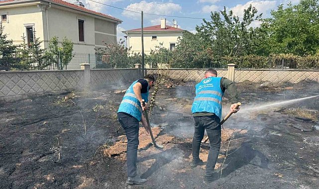 Ülkü Ocakları Kayseri İl Başkanlığı'ndan yangın duyarlılığı