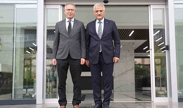 Vali Makas'tan Başsavcı Ünalan'a hayırlı olsun ziyaretinde bulundu