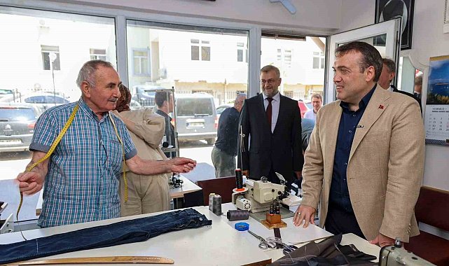 Vali Sözer esnaf ve vatandaşla bir araya geldi